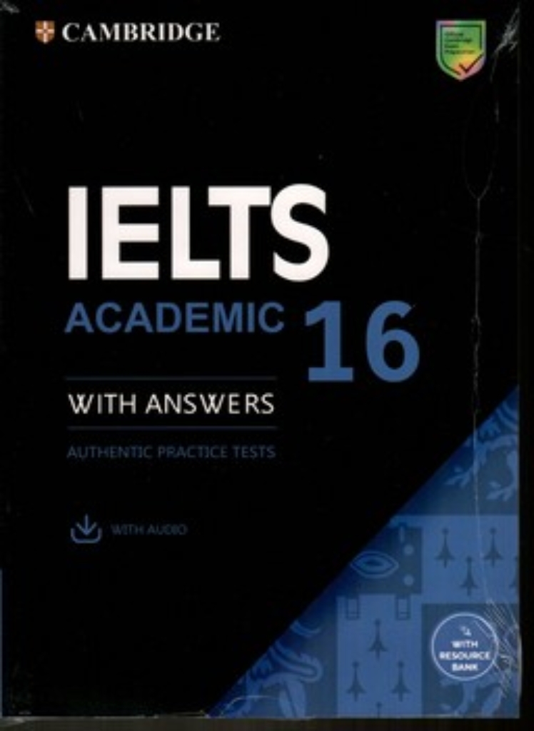 تصویر  cambridge ielts 16 academic+cd (رقعی-شمیز)